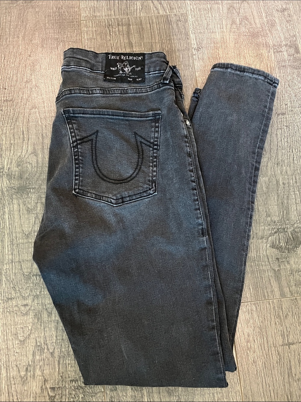True Religion Black Skinny Jeans